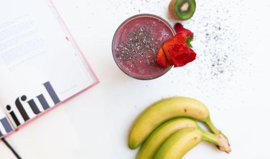 Banana and Berries Smoothie