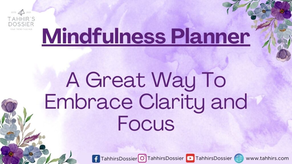 Mindfulness Planner